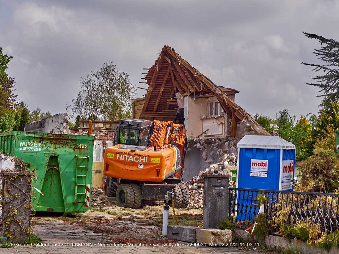 02.05.2022 - Baustelle Niederalmstraße 16